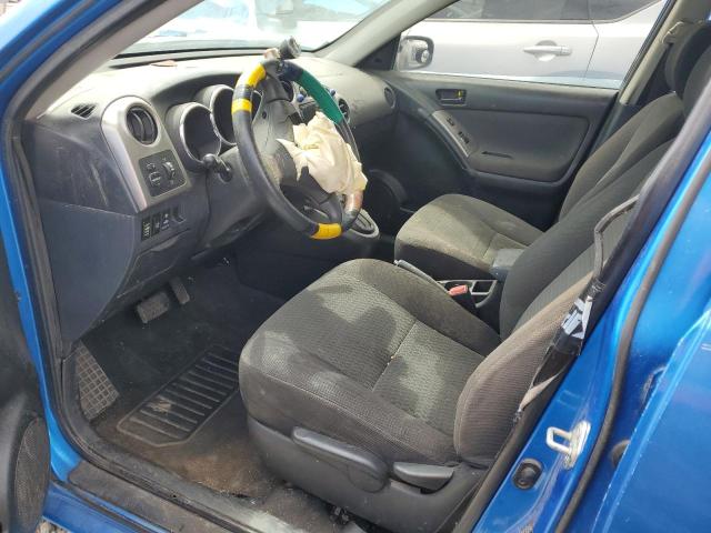 2T1KR32E98C693807 - 2008 TOYOTA MATRIX XR Bleu photo 7