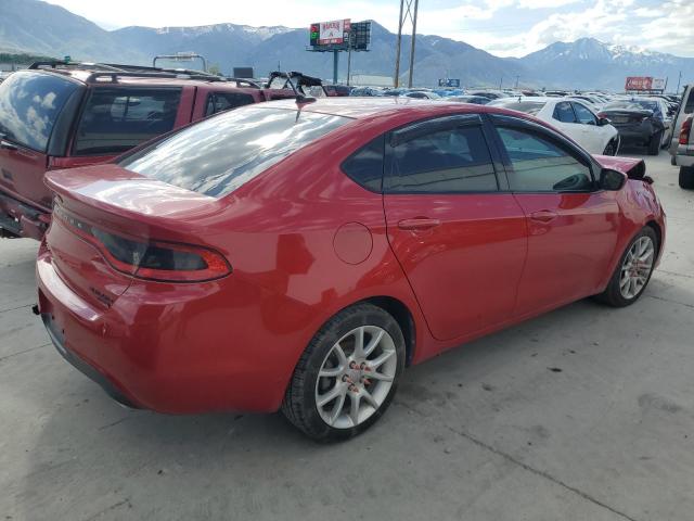 1C3CDFBH9DD702974 - 2013 DODGE DART SXT RED photo 3