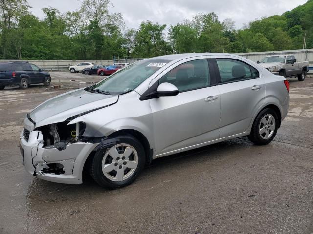 1G1JA5SG8D4245080 - 2013 CHEVROLET SONIC LS SILVER photo 1