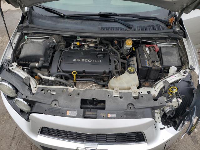 1G1JA5SG8D4245080 - 2013 CHEVROLET SONIC LS SILVER photo 11