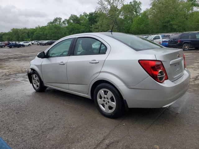 1G1JA5SG8D4245080 - 2013 CHEVROLET SONIC LS SILVER photo 2