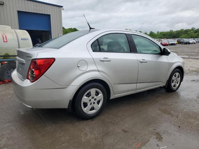1G1JA5SG8D4245080 - 2013 CHEVROLET SONIC LS SILVER photo 3