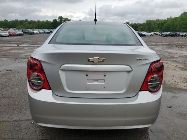 1G1JA5SG8D4245080 - 2013 CHEVROLET SONIC LS SILVER photo 6