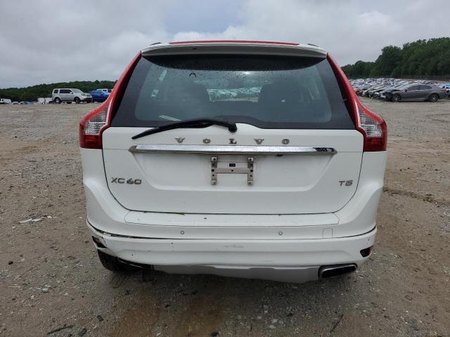 YV440MDJXG2815636 - 2016 VOLVO XC60 T5 WHITE photo 6