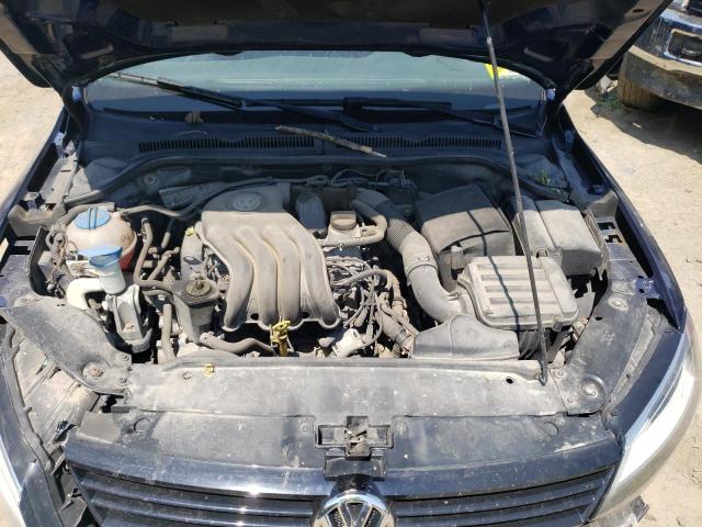 3VW2K7AJ0EM381787 - 2014 VOLKSWAGEN JETTA BASE 蓝色 照片 11