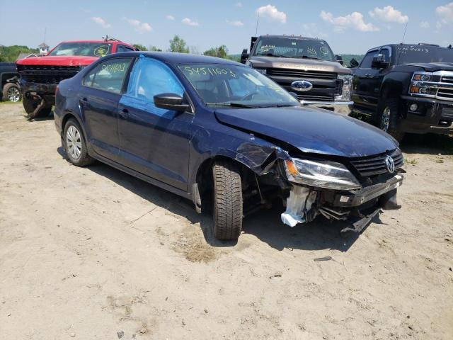 3VW2K7AJ0EM381787 - 2014 VOLKSWAGEN JETTA BASE 蓝色 照片 4