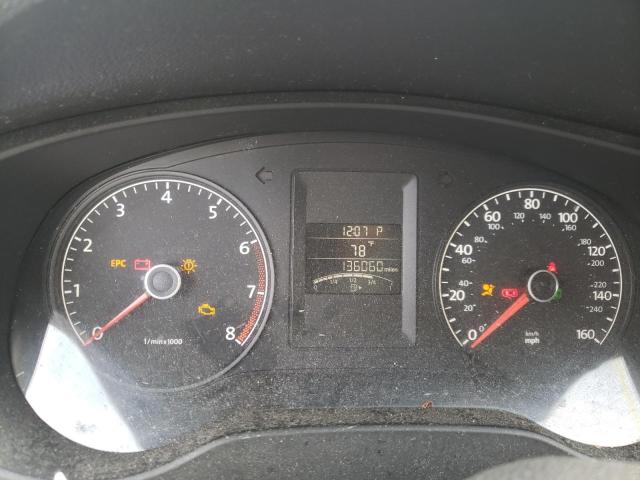 3VW2K7AJ0EM381787 - 2014 VOLKSWAGEN JETTA BASE 蓝色 照片 9