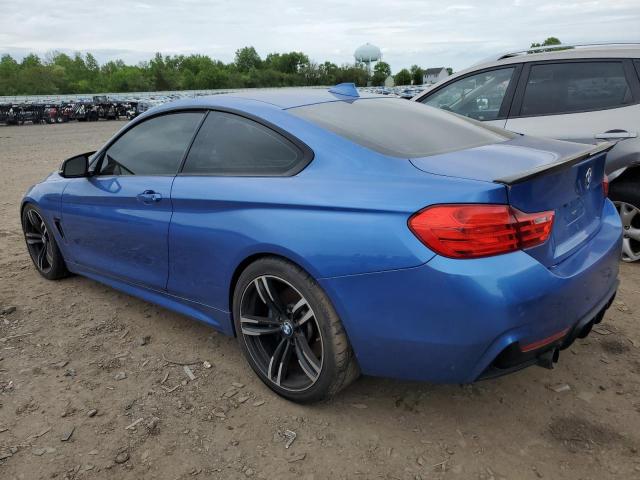 WBA3R5C57EK186877 - 2014 BMW 435 XI BLUE photo 2