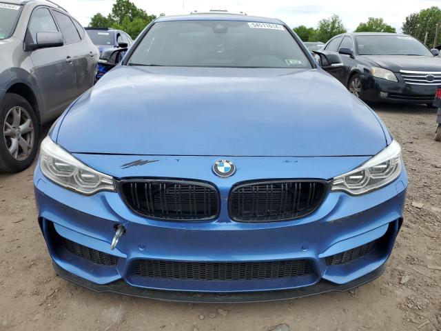 WBA3R5C57EK186877 - 2014 BMW 435 XI BLUE photo 5