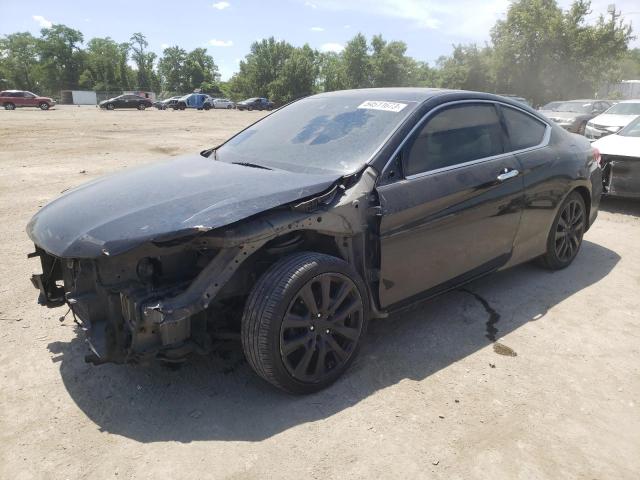 1HGCT2B89EA007826 - 2014 HONDA ACCORD EXL BLACK photo 1