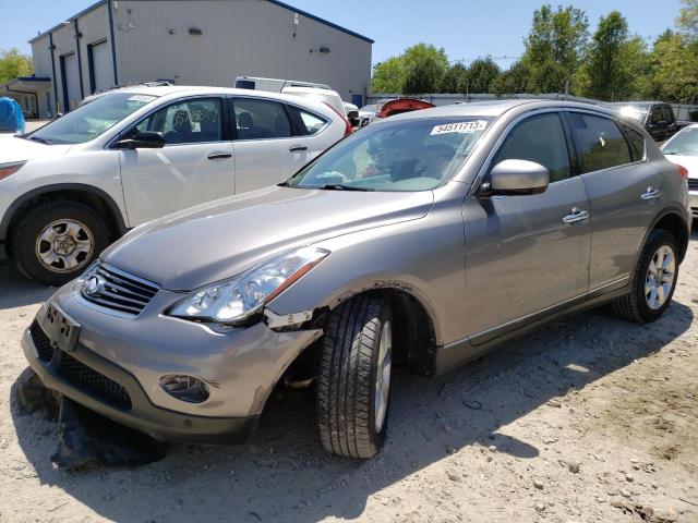 JN1AJ0HR7AM753641 - 2010 INFINITI EX35 BASE ვერცხლისფერი ფოტო 1
