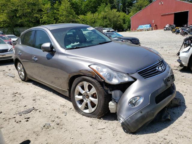 JN1AJ0HR7AM753641 - 2010 INFINITI EX35 BASE ვერცხლისფერი ფოტო 4