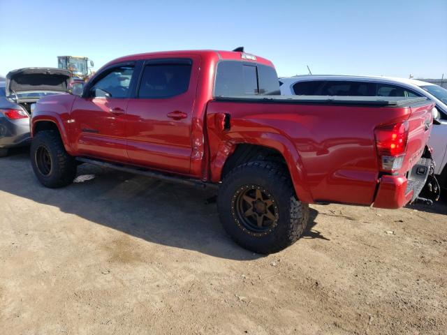 3TMCZ5AN4HM053755 - 2017 TOYOTA TACOMA DOUBLE CAB RED photo 2