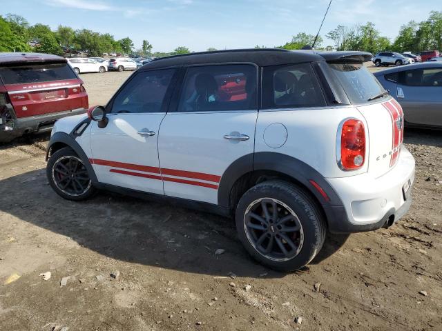 WMWZC3C55FWT04242 - 2015 MINI COOPER S COUNTRYMAN WHITE photo 2