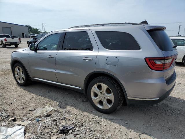 1C4RDHDG7EC539433 - 2014 DODGE DURANGO LIMITED GRAY photo 2