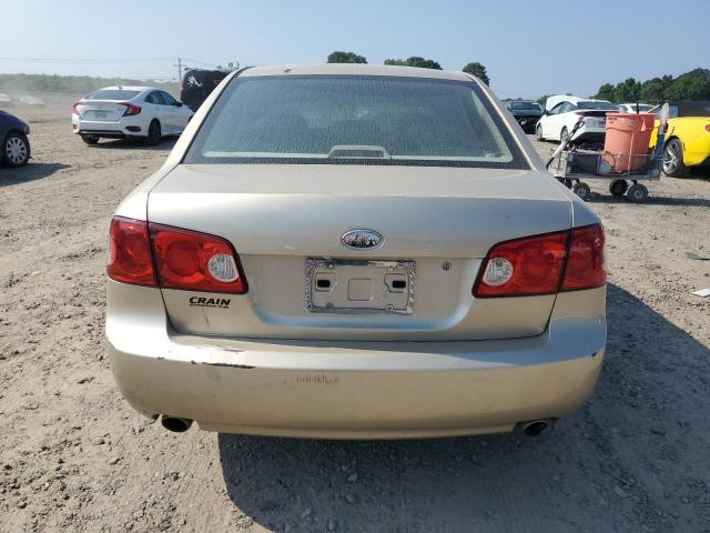 KNAGE124565021408 - 2006 KIA OPTIMA LX GOLD photo 6