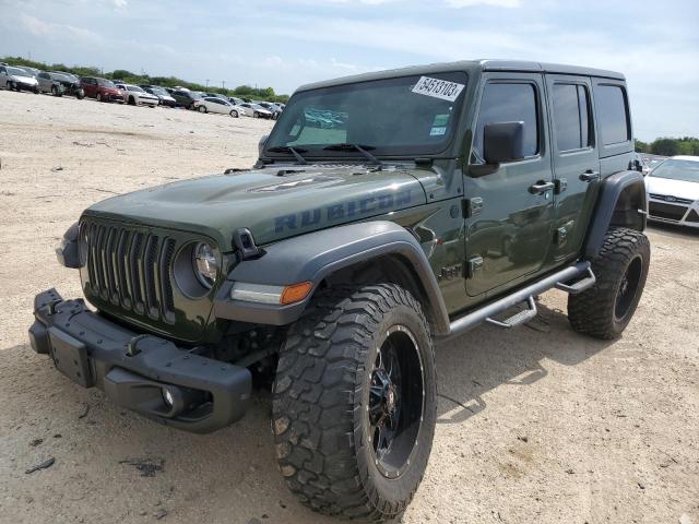 1C4HJXFN9LW340227 - 2020 JEEP WRANGLER RUBICON GREEN photo 1