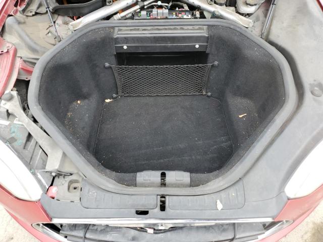 5YJSA1E18GF131881 - 2016 TESLA MODEL S RED photo 11