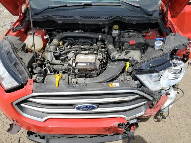 MAJ3S2GE9LC353561 - 2020 FORD ECOSPORT SE 红色 照片 12