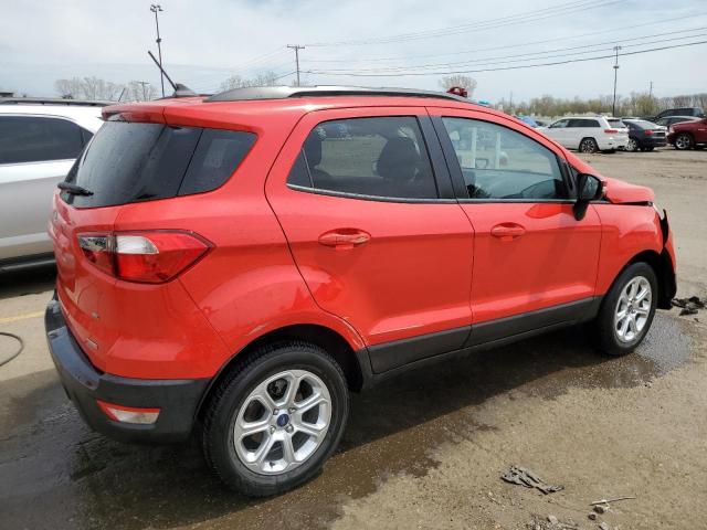 MAJ3S2GE9LC353561 - 2020 FORD ECOSPORT SE 红色 照片 3