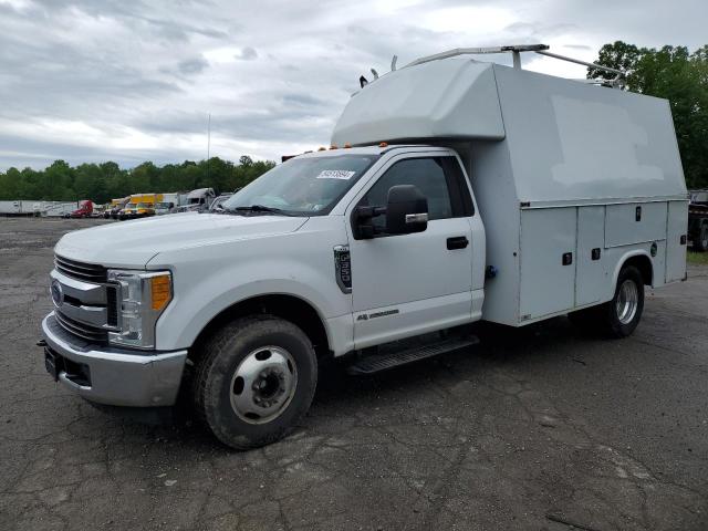 1FDRF3GT5HEE58845 - 2017 FORD F350 SUPER DUTY WHITE photo 1
