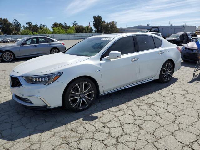 JH4KC2F94KC000309 - 2019 ACURA RLX SPORT HYBRID ADVANCE WHITE photo 1