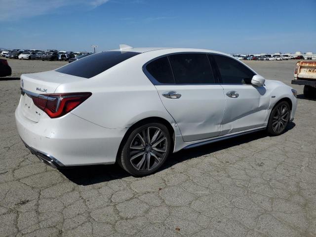 JH4KC2F94KC000309 - 2019 ACURA RLX SPORT HYBRID ADVANCE WHITE photo 3