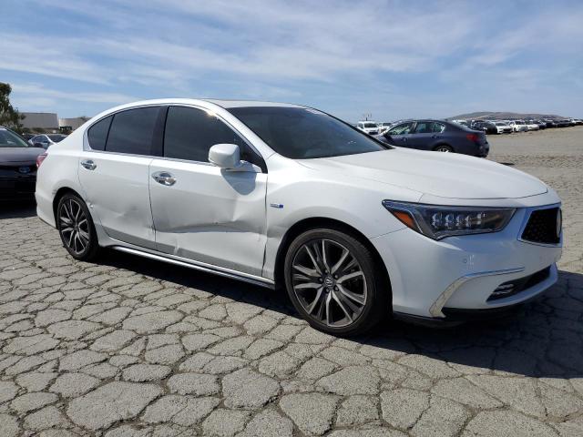 JH4KC2F94KC000309 - 2019 ACURA RLX SPORT HYBRID ADVANCE WHITE photo 4