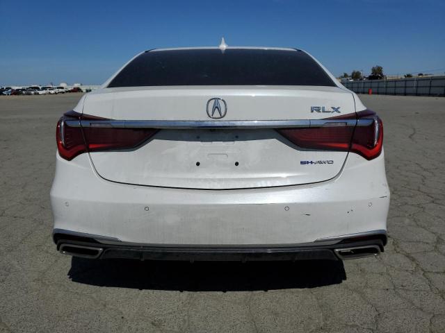 JH4KC2F94KC000309 - 2019 ACURA RLX SPORT HYBRID ADVANCE WHITE photo 6