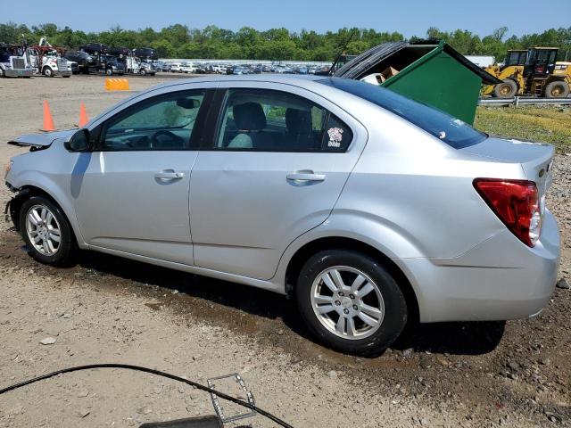 1G1JA5SH3C4110614 - 2012 CHEVROLET SONIC LS 银色 照片 2