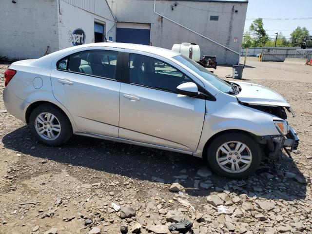 1G1JA5SH3C4110614 - 2012 CHEVROLET SONIC LS 银色 照片 4
