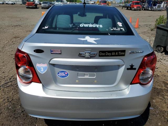 1G1JA5SH3C4110614 - 2012 CHEVROLET SONIC LS 银色 照片 6