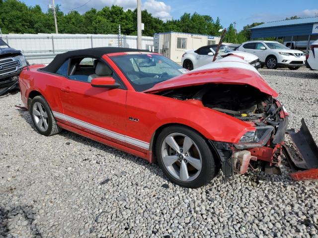 1ZVBP8FFXD5209928 - 2013 FORD MUSTANG GT RED photo 4