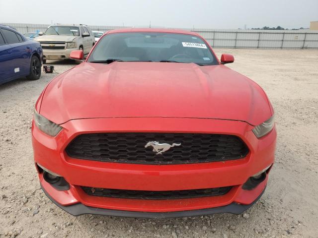 1FA6P8TH4F5434039 - 2015 FORD MUSTANG RED photo 5