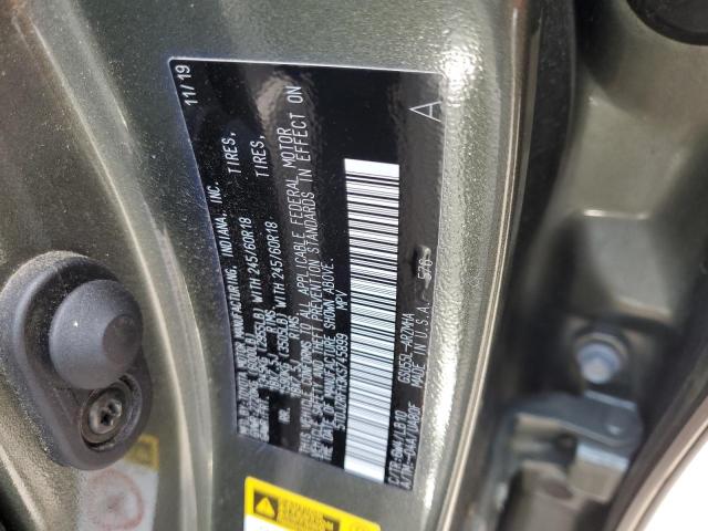 5TDJZRFH3KS745899 - 2019 TOYOTA HIGHLANDER SE GREEN photo 13