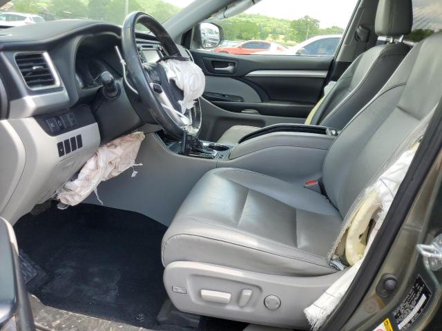 5TDJZRFH3KS745899 - 2019 TOYOTA HIGHLANDER SE GREEN photo 7