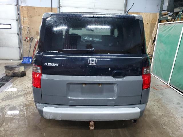 5J6YH28335L008650 - 2005 HONDA ELEMENT LX BLACK photo 6