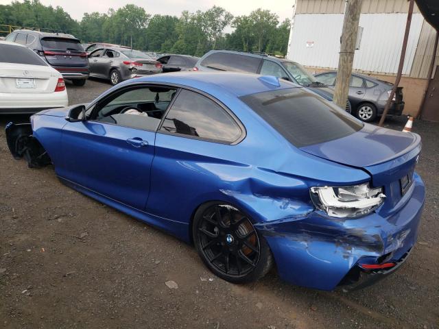 WBA1F5C58FV257245 - 2015 BMW 228 I BLUE photo 2