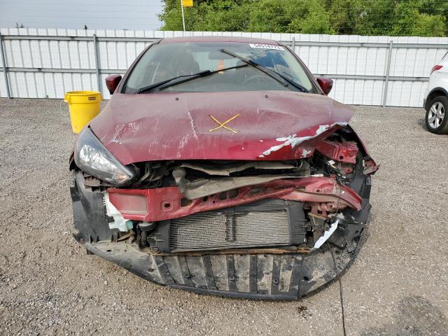 1FADP3H28HL265821 - 2017 FORD FOCUS SEL BURGUNDY photo 5