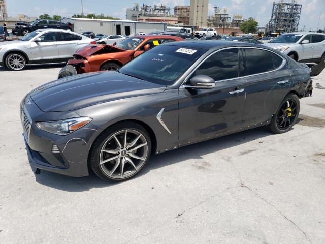 KMTG44LA2KU026658 - 2019 GENESIS G70 PRESTIGE GRAY photo 1