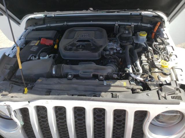 1C4JJXP66MW730423 - 2021 JEEP WRANGLER U SAHARA 4XE WHITE photo 11