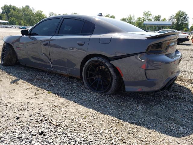 2C3CDXGJ1KH718104 - 2019 DODGE CHARGER SCAT PACK GRAY photo 2