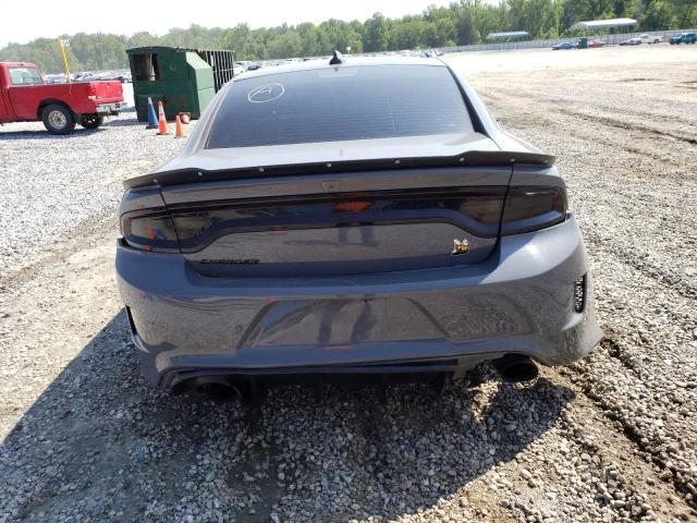 2C3CDXGJ1KH718104 - 2019 DODGE CHARGER SCAT PACK GRAY photo 6