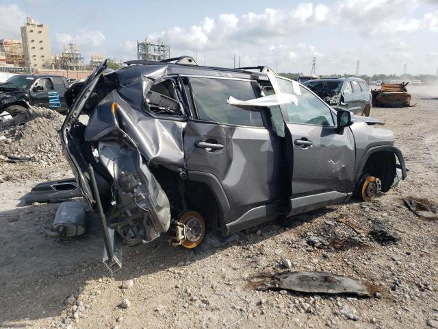 2T3W1RFV0LW073626 - 2020 TOYOTA RAV4 XLE GRAY photo 3