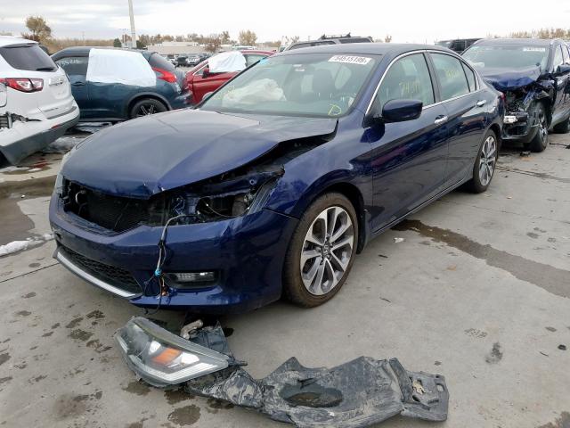 1HGCR2F57FA016444 - 2015 HONDA ACCORD SPORT  photo 2