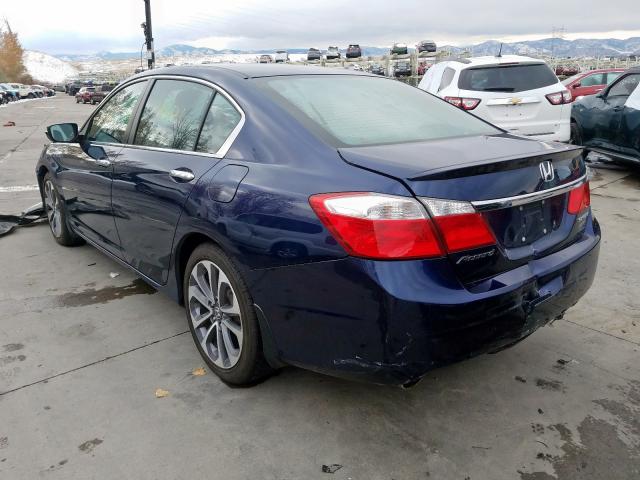 1HGCR2F57FA016444 - 2015 HONDA ACCORD SPORT  photo 3