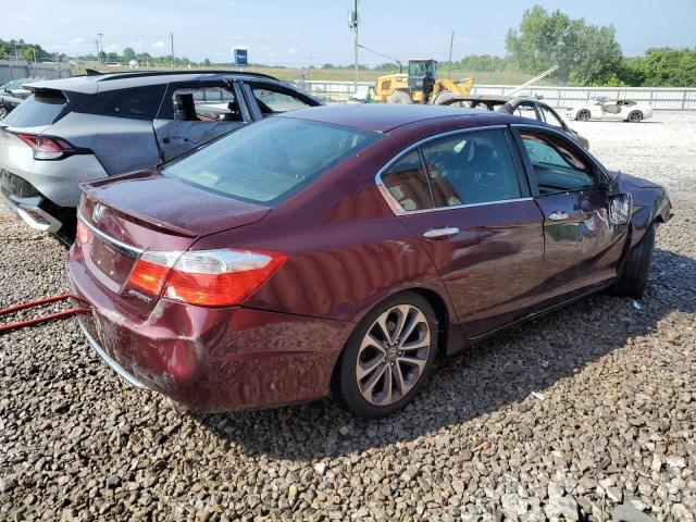 1HGCR2F52DA232912 - 2013 HONDA ACCORD SPORT BURGUNDY photo 3