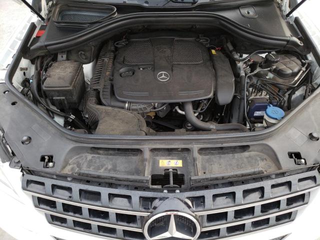 4JGDA5JB6FA461892 - 2015 MERCEDES-BENZ ML 350 WHITE photo 12