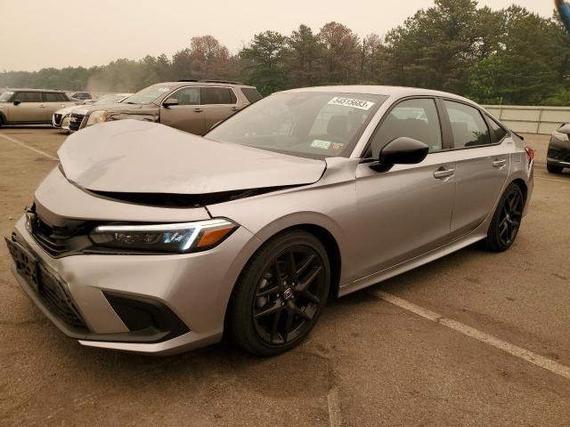 2HGFE2F56PH536811 - 2023 HONDA CIVIC SPORT SILVER photo 1