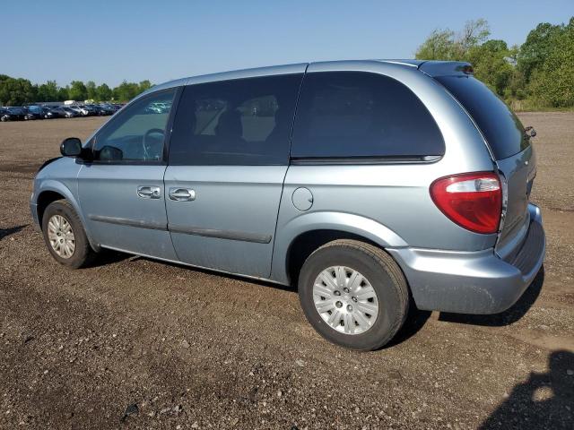 1C4GP45R95B431957 - 2005 CHRYSLER TOWN & COU ლურჯი ფოტო 2